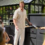 Cozze Combo 900 2-in-1 Gasgrill & Plancha, 3 Brenner, Deckel, Thermometer, Emaille-Gusseisenplatte – Bild 7
