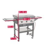 Char-Broil Plancha Griddle 3400 Gasgrill mit Gusseisenplatte – Bild 10