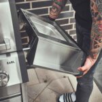 BURNHARD Gasgrill mit 4 Brennern, Heckbrenner und Gusseisen-Grillrost – Bild 9