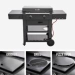 Char-Broil Versa-Tile 3-in-1 Gasgrill, Griddle, Grill & Pizzaofen – Bild 8