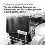 Braun MultiGrill 9 CG 9167 Kontaktgrill mit Grill-, Flach- & Waffelplatten, Temperaturfühler, Boost 265 °C – Bild 6
