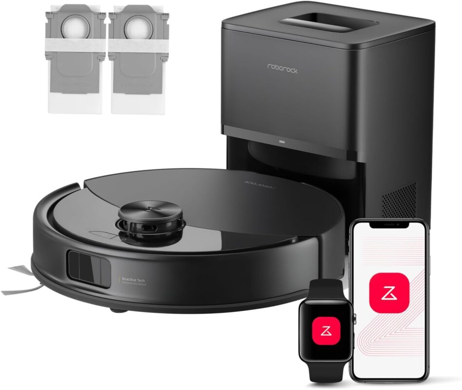 roborock Q10 S5+ Set Saugroboter mit Wischfunktion, 10.000 Pa Saugkraft