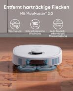 eufy Anker Saug- und Wischroboter X10 Pro Omni, All-in-One, Weiß