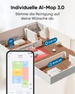 eufy Anker Saug- und Wischroboter X10 Pro Omni, All-in-One, Weiß