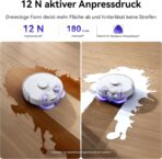 NARWAL Freo Z10 Pro Saugroboter mit Wischfunktion 18.500Pa Teppichreinigung
