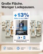 ECOVACS X12S OMNICYCLONE Care kit Saugroboter mit Wischfunktion, 53AW Blast