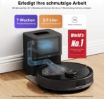 roborock Q10 S5+ Set Saugroboter mit Wischfunktion, 10.000 Pa Saugkraft