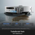 MOVA E50 Pro Ultra Saugroboter, 30.000Pa, 100°C Wasser-Moppreinigung, Weiß