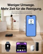 ECOVACS DEEBOT T90 MAX PRO Saugroboter mit Wischfunktion, 40.000 Pa Blast
