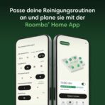 iRobot Roomba 775C Saugroboter, AutoWash Basis, 75 °C Heißwasser-Wischwalze