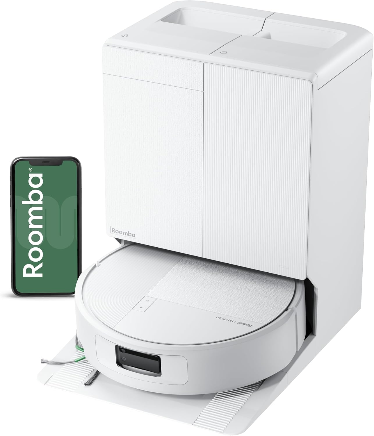 71Mg9kzD2NL._AC_SL1500 iRobot Roomba 675 Saugroboter, Laser+AI, 30.000 Pa, 80 °C Moppwäsche