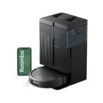 iRobot Roomba® Plus 515 Combo Roboter + AutoWash™ Dock, 22Kpa, Multifunktions‑Dock, Wäscht und trocknet die Wischpads bei heißer Temperatur, Clearview LiDAR, Entleert-Sich, Weiß