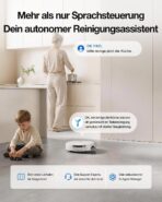 ECOVACS T90S PRO Omni Saugroboter mit Wischfunktion, 40.000 Pa, Blast