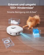 eufy Anker Saug- und Wischroboter X10 Pro Omni, All-in-One, Weiß