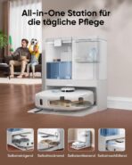 eufy Anker Saug- und Wischroboter X10 Pro Omni, All-in-One, Weiß