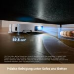 dreame L50 Pro Ultra Saugroboter mit 8,95 cm Höhe, DuoBrush, 19.500 Pa