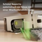 iRobot Roomba 775C Saugroboter, AutoWash Basis, 75 °C Heißwasser-Wischwalze