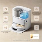 MOVA P50 Pro Ultra Saugroboter mit Wischfunktion, 5 °C Dock-Selbstreinig