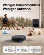 ECOVACS X12 OMNICYCLONE Saugroboter mit Wischfunktion, 22.000 Pa Saugkraft