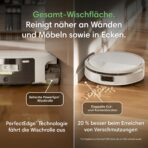 iRobot Roomba 775C Saugroboter, AutoWash Basis, 75 °C Heißwasser-Wischwalze