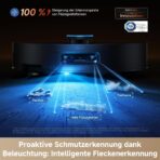 dreame Aqua20 Pro Ultra Roller X Complete Saug- und Wischroboter, Schwarz