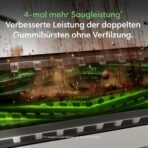 iRobot Roomba 775C Saugroboter, AutoWash Basis, 75 °C Heißwasser-Wischwalze