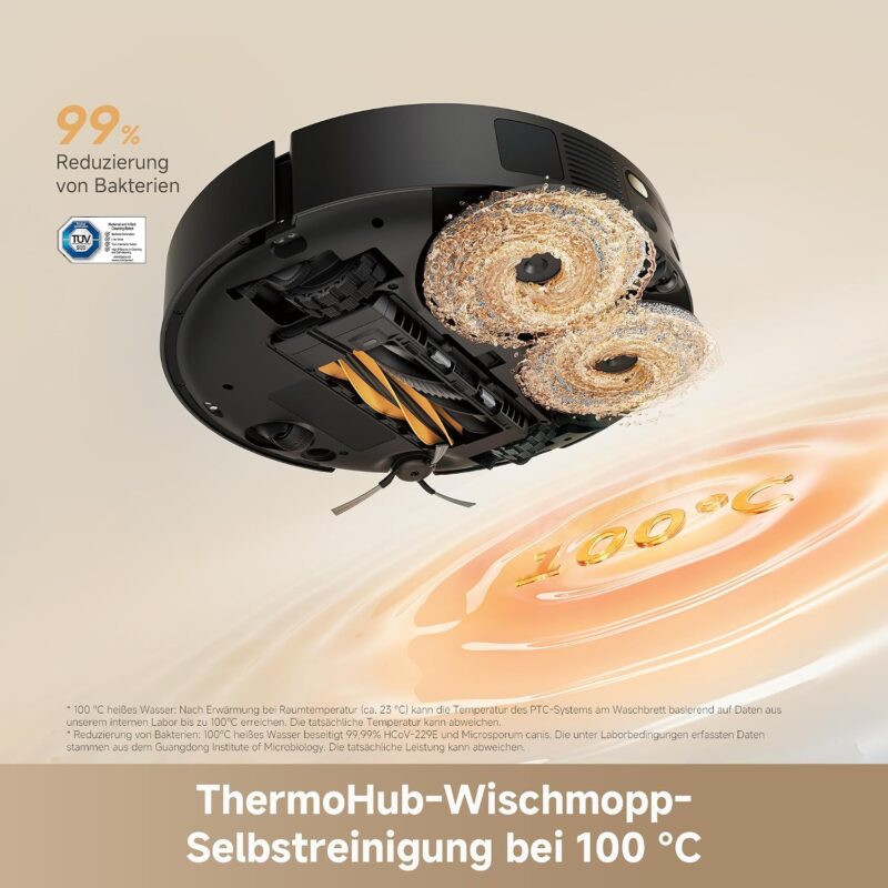 dreame L50s Pro Ultra Saugroboter mit Wischfunktion, 30.000 Pa