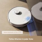 MOVA P50 Pro Ultra Saugroboter mit Wischfunktion, 5 °C Dock-Selbstreinig