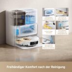 MOVA P50 Pro Ultra Saugroboter mit Wischfunktion, 5 °C Dock-Selbstreinig