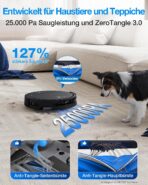 ECOVACS DEEBOT T50 Omni Gen3 Saugroboter, 25.000 Pa
