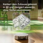 iRobot Roomba 775C Saugroboter, AutoWash Basis, 75 °C Heißwasser-Wischwalze