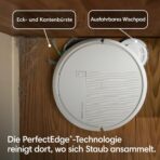 iRobot Roomba® Plus 515 Combo Roboter + AutoWash™ Dock, 22Kpa, Multifunktions‑Dock, Wäscht und trocknet die Wischpads bei heißer Temperatur, Clearview LiDAR, Entleert-Sich, Weiß